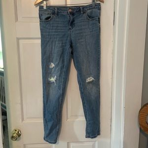 Cat & Jack, 16 (girls), Jeggings with sequin distress detail